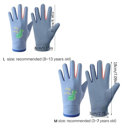 Winter Warm Kids Waterproof Gloves