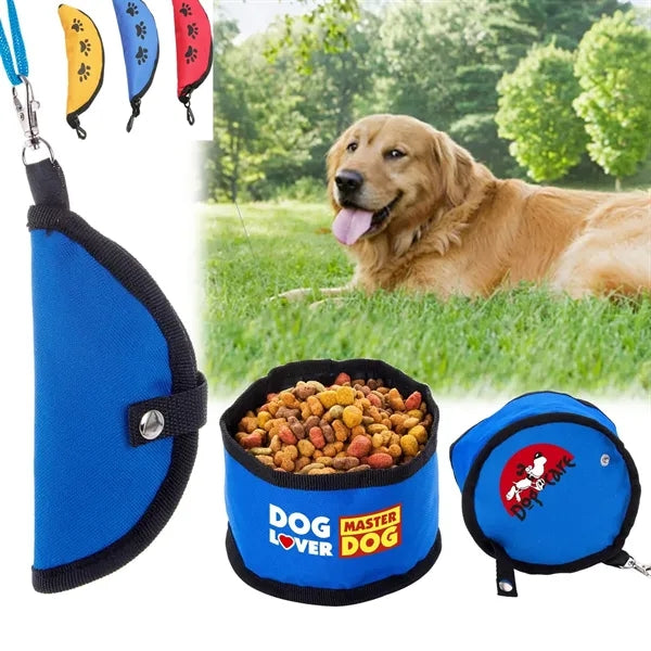 Collapsible Travel Pet Bowl