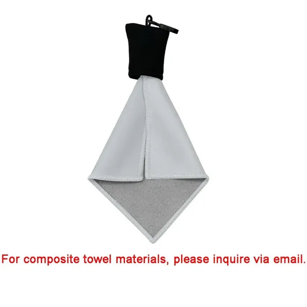Portable Microfiber Lens Cleaning Cloth w/Carabiner