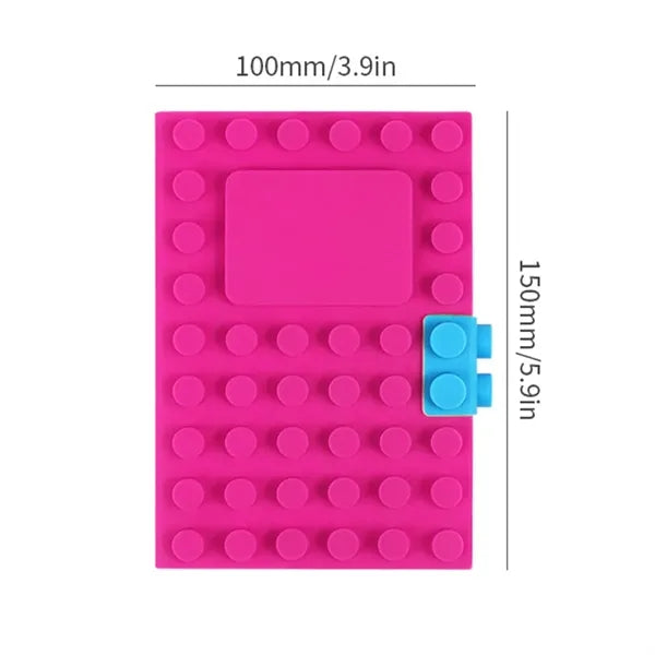 Soft Silicone Cover Notebook Diary for Kids