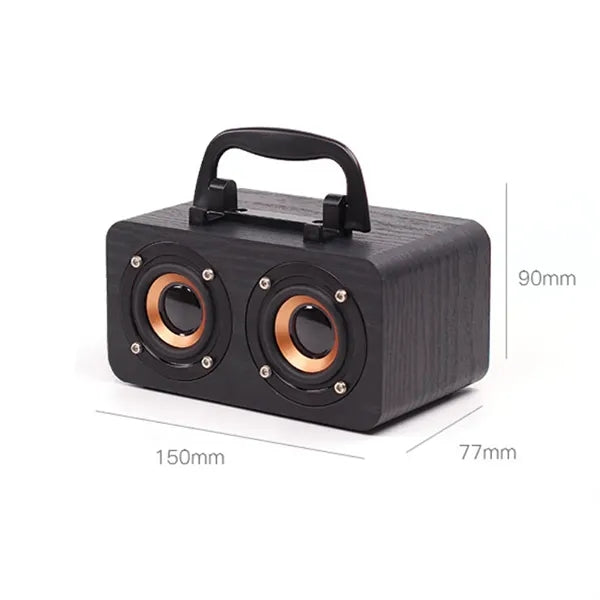 Wooden Wireless Bluetooth Speaker