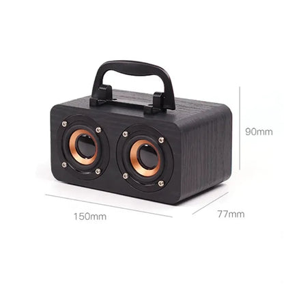 Wooden Wireless Bluetooth Speaker