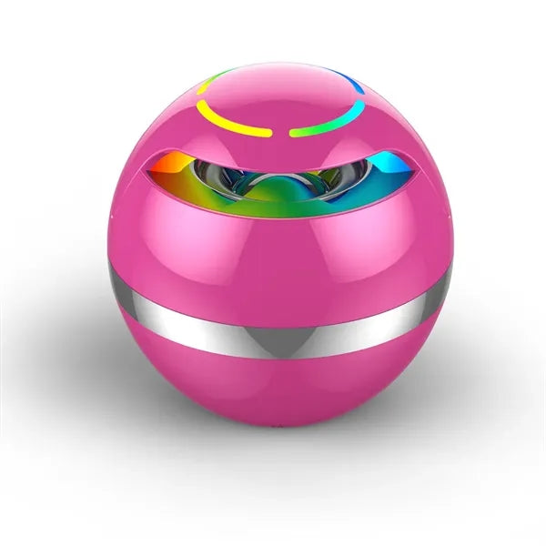 Round Bluetooth Speaker Portable For Outdoor Use