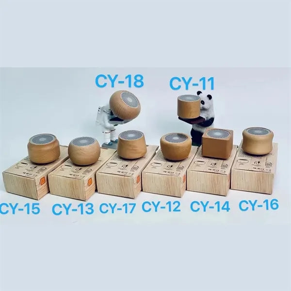 Retro Bluetooth Wooden Speaker Creative