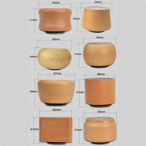 Retro Bluetooth Wooden Speaker Creative