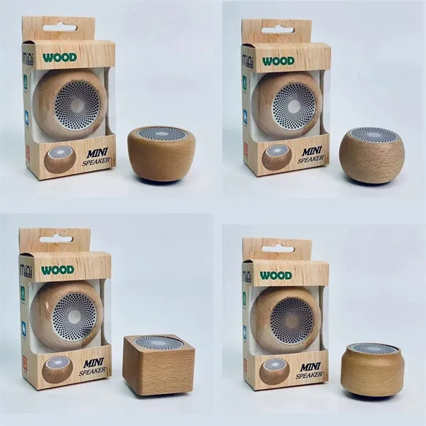 Retro Bluetooth Wooden Speaker Creative