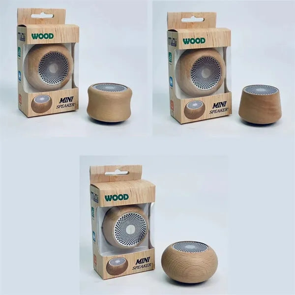 Retro Bluetooth Wooden Speaker Creative