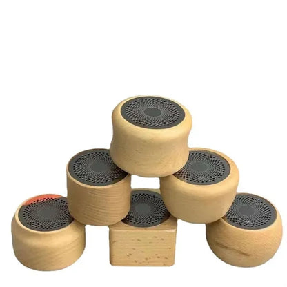 Retro Bluetooth Wooden Speaker Creative