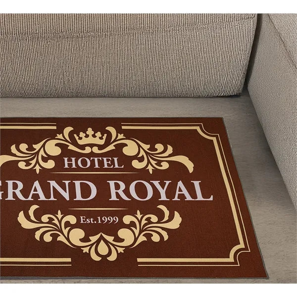 Custom Logo Rugs - Polyester (3ft x 3ft)