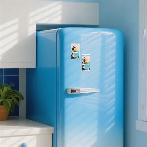 3 /4"x 2" Custom 3D Fridge Magnet Souvenir for Refrigerator