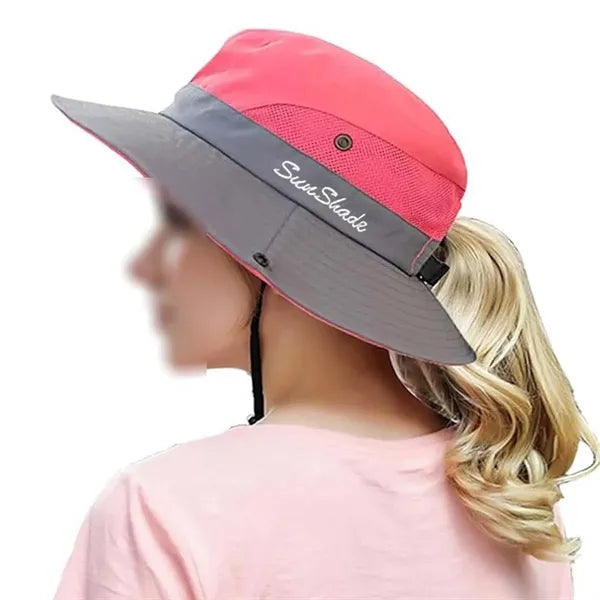 Outdoor Sun Fishing Breathable Wide Brim Summer Bucket Hat