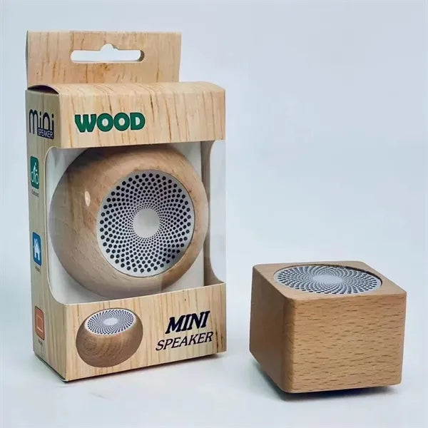 Wooden Mini Bluetooth Speaker