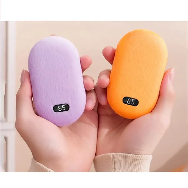 New 2-in-1 Flannel Hand Warmer & Power Bank