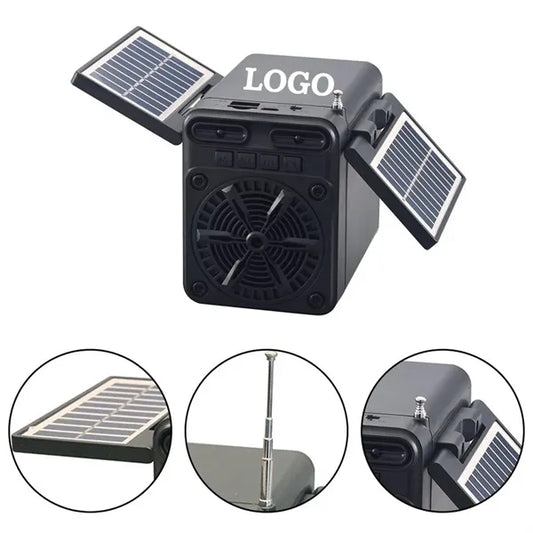 Versatile Solar Powered FM Radio With Bluetooth