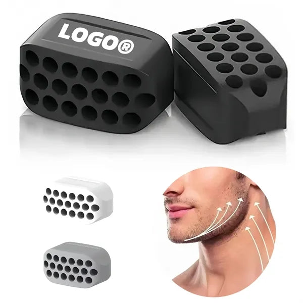Silicone Face Jaw Exerciser Portable Cheek Fitness Tool