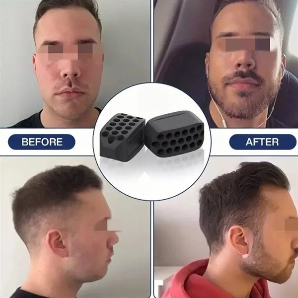 Silicone Face Jaw Exerciser Portable Cheek Fitness Tool