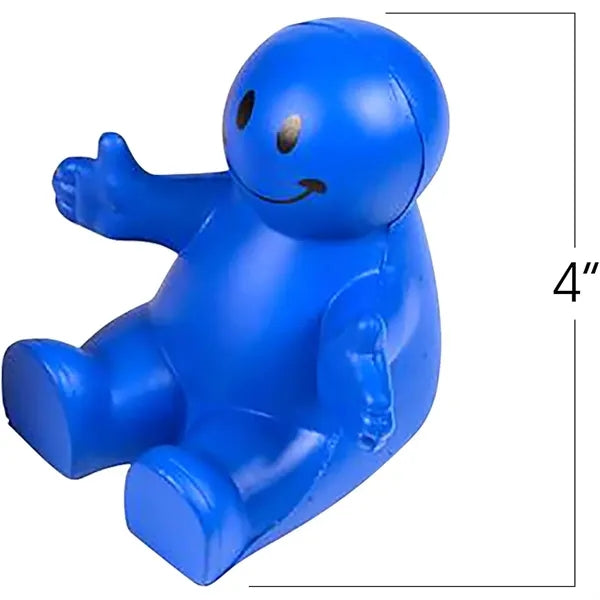 Happy Dude Phone Holder & Squeezable Stress Reliever