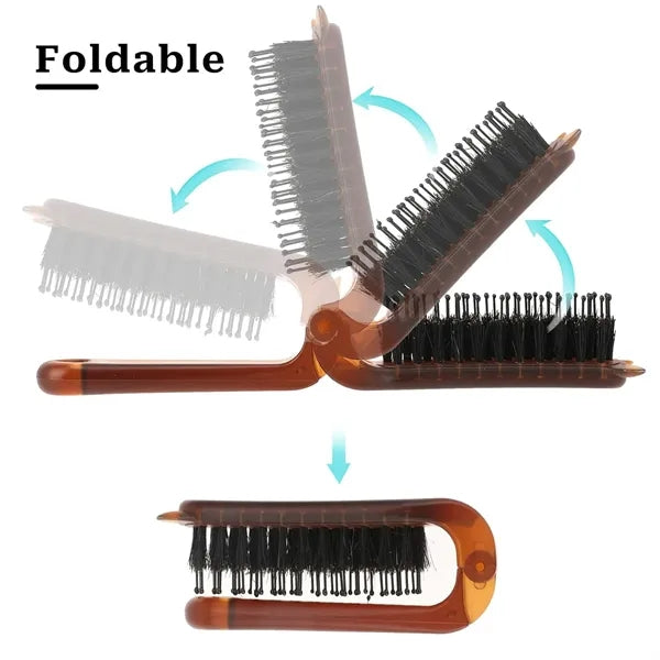 Travel Folding Hair Brush