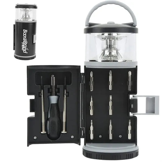 Portable Screwdriver Set with LED Light