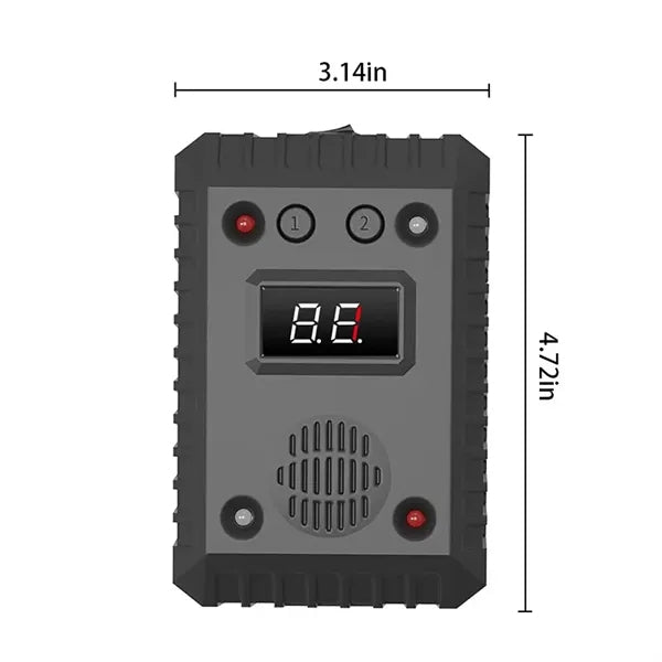 Ultrasonic Rodent Repeller for Car Use with Flash Alarm