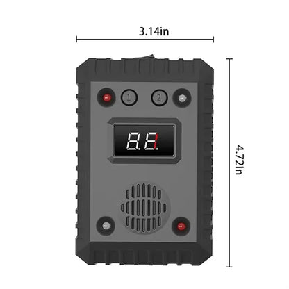 Ultrasonic Rodent Repeller for Car Use with Flash Alarm