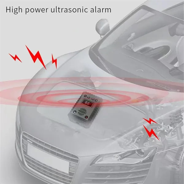 Ultrasonic Rodent Repeller for Car Use with Flash Alarm