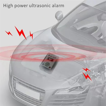 Ultrasonic Rodent Repeller for Car Use with Flash Alarm