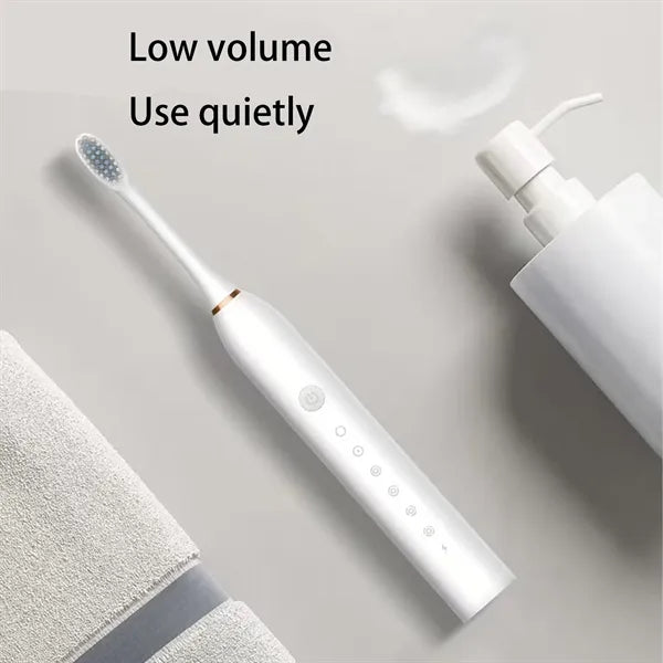 Rechargeable Electric Toothbrush Set with Custom Logo