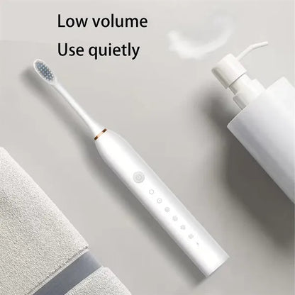 Rechargeable Electric Toothbrush Set with Custom Logo