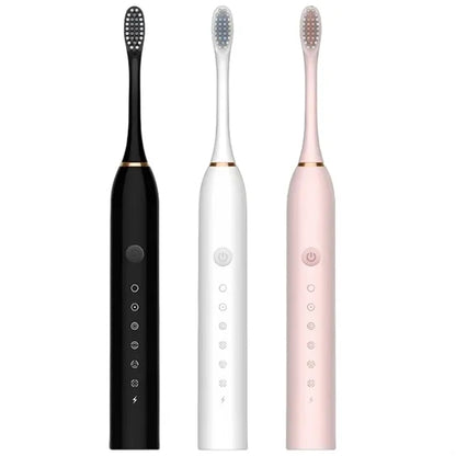Rechargeable Electric Toothbrush Set with Custom Logo