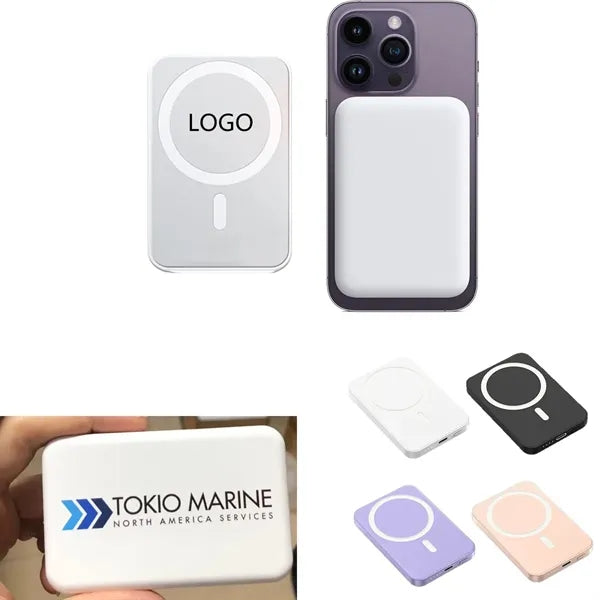 5000mAh Magnetic Fast Wireless Power Bank