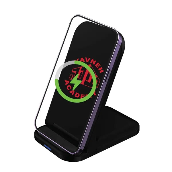 Peoria 15W Foldable Wireless Charger Stand