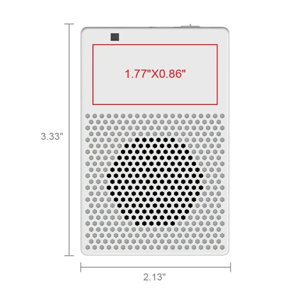 Groveland Park Stick-On Bluetooth Speaker