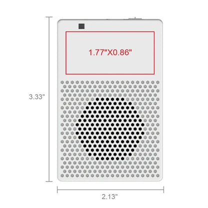 Groveland Park Stick-On Bluetooth Speaker
