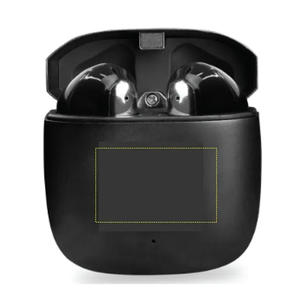 Lloyd Black Metal Wireless Earbuds