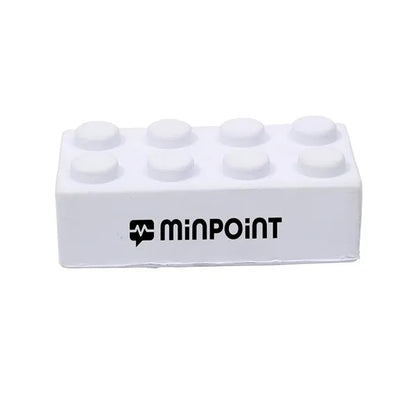 Construction Building Block Shape Stress Ball