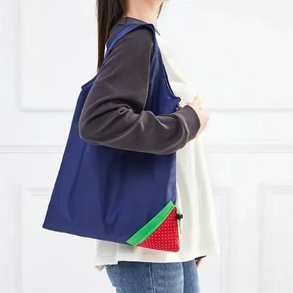 Foldable Strawberry Collapsible Thickened Eco Shopping Bag