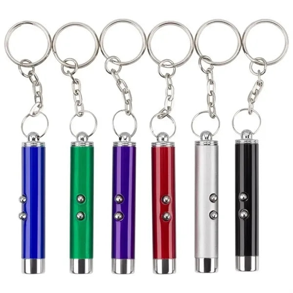 2in1 Cat Toy Red LED Laser Pointer and White Flashlight