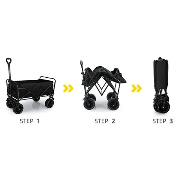 Large Capacity Collapsible Foldable Wagon Cart