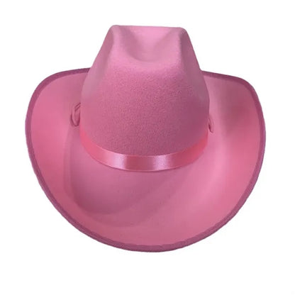 Custom Vintage Western Brim Roll Up Cowboy Hat With Band