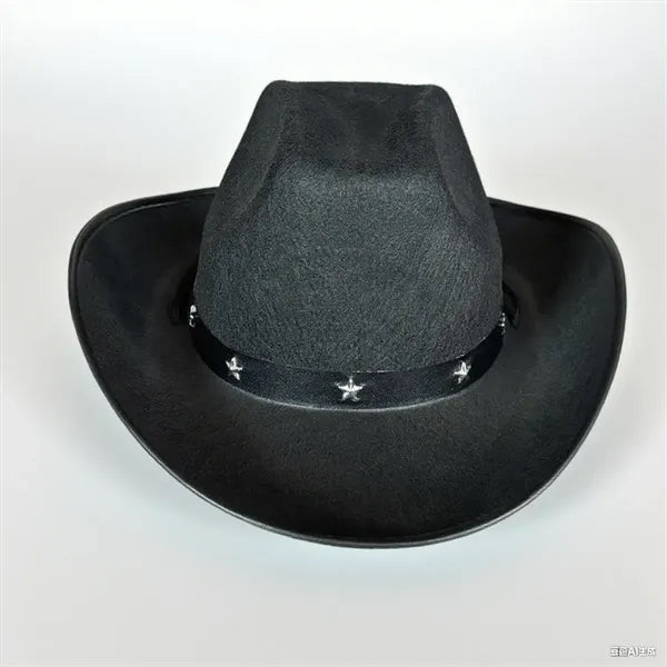 Custom Vintage Western Brim Roll Up Cowboy Hat With Band