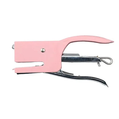 Macaron Color Handheld Extended Labor-Saving Metal Stapler