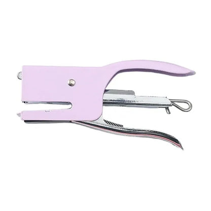 Macaron Color Handheld Extended Labor-Saving Metal Stapler