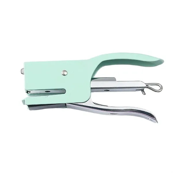 Macaron Color Handheld Extended Labor-Saving Metal Stapler