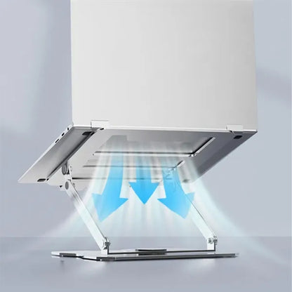 Adjustable Ergonomic Foldable Rotatable Laptop Stand