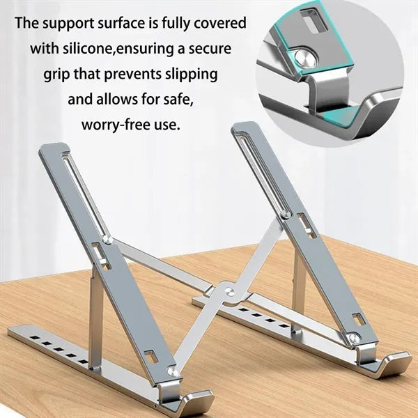Foldable Adjustable Laptop Notebook Stand Riser Holder
