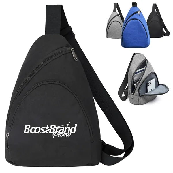 Custom Branded Sling Bag with Adjustable Strap