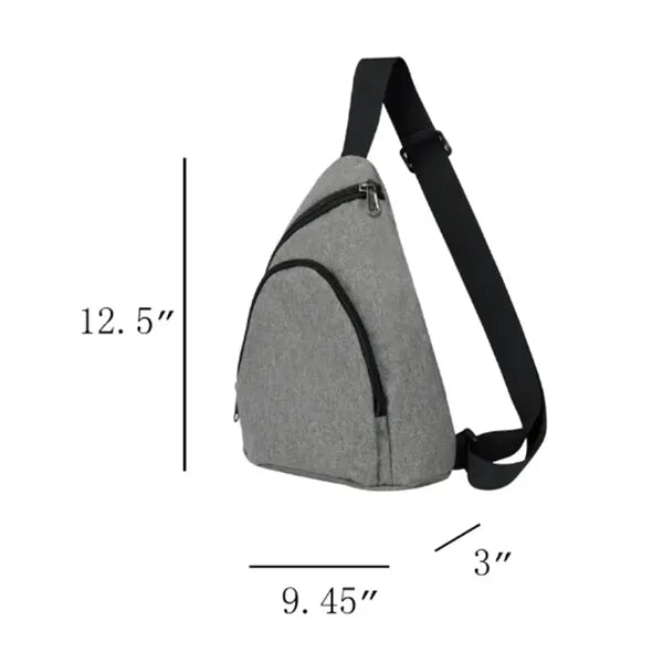 Custom Branded Sling Bag with Adjustable Strap