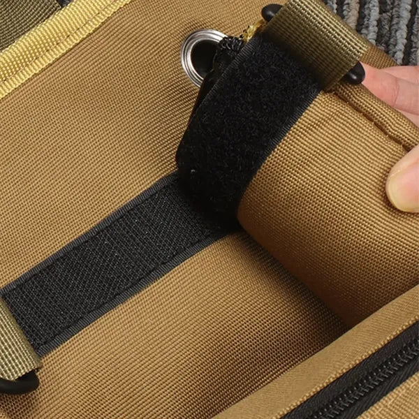 Roll-Up Tool Organizer Bag with Multiple Pockets