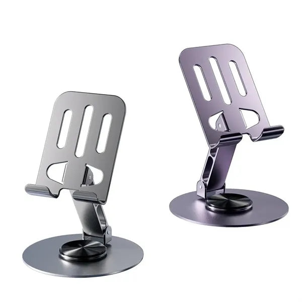 Adjustable Foldable 360degreeRotation Metal Cell Phone Stand
